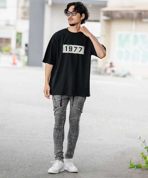 SIDEWAY STANCE（サイドウェイスタンス）の「【SIDEWAY STANCE】オリジナル ミリタリー プリント 半袖Tシャツ（Tシャツ/カットソー・メンズ・ホワイト系1/ブルー/ホワイト系/ブラック/カーキ系/ブラック系/グレー系1/ブラック系1/ホワイト・X-LARGE/LARGE/MEDIUM/SMALL）」の15枚目の写真