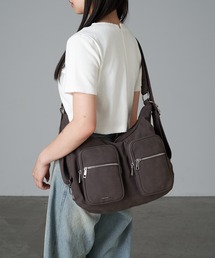 RAY CASSIN | 【マルチウェイ】レザーポケットビッグショルダーバッグ(ショルダーバッグ)