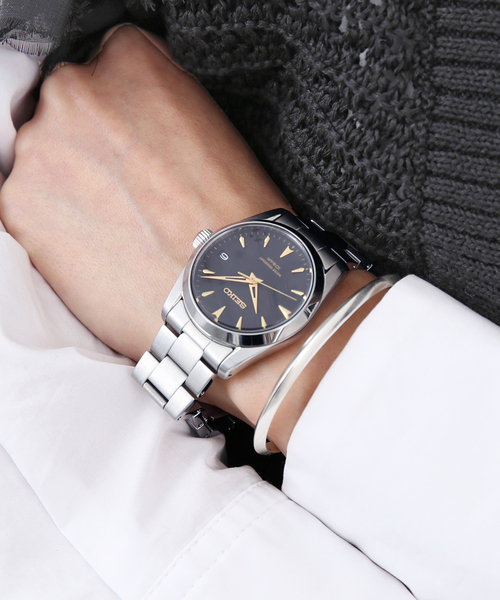 IENA（イエナ）の「《WEB限定/追加4》SEIKO Exclusive HIROB*IENA(black)（アナログ腕時計・レディース・シルバー・FREE）」の6枚目の写真