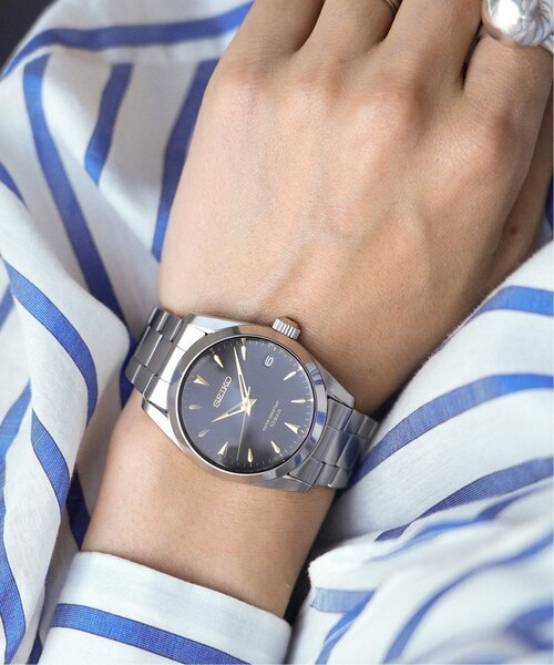 IENA（イエナ）の「《WEB限定/追加4》SEIKO Exclusive HIROB*IENA(black)（アナログ腕時計・レディース・シルバー・FREE）」の10枚目の写真