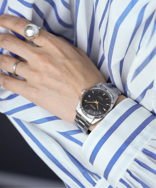 IENA（イエナ）の「《WEB限定/追加4》SEIKO Exclusive HIROB*IENA(black)（アナログ腕時計・レディース・シルバー・FREE）」の12枚目の写真