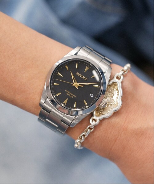 IENA（イエナ）の「《WEB限定/追加4》SEIKO Exclusive HIROB*IENA(black)（アナログ腕時計・レディース・シルバー・FREE）」の15枚目の写真