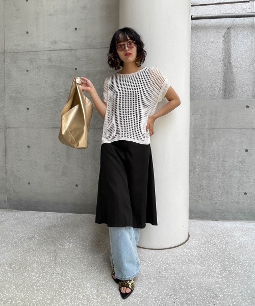 ketty cherie（ケティシェリー）の「バックリボンノースリーブワンピース≪洗濯機で洗える≫（ワンピース・レディース・ブラック・M）」の8枚目の写真