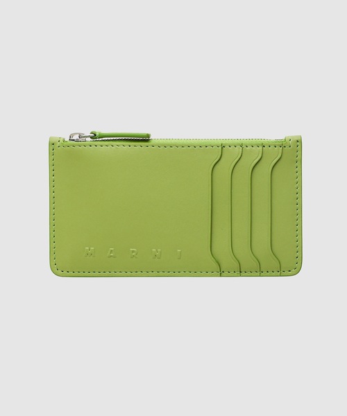 MARNI オリーブグリーン フラグメントケース 寒かっ