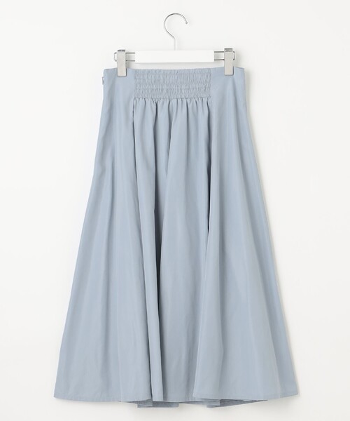 Feroux（フェルゥ）の「【セットアップ対応・洗える】タフタフレア スカート（スカート・レディース・ピンク系/ブルー系/ブラック系・1/2）」の6枚目の写真