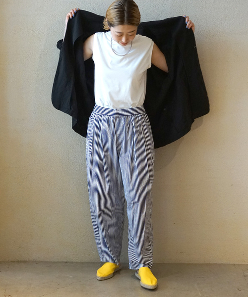 journal standard luxe SUNDAY 2タックパンツ SUNDAY ハンサムワイド パンツ（スラックス）｜journal standard