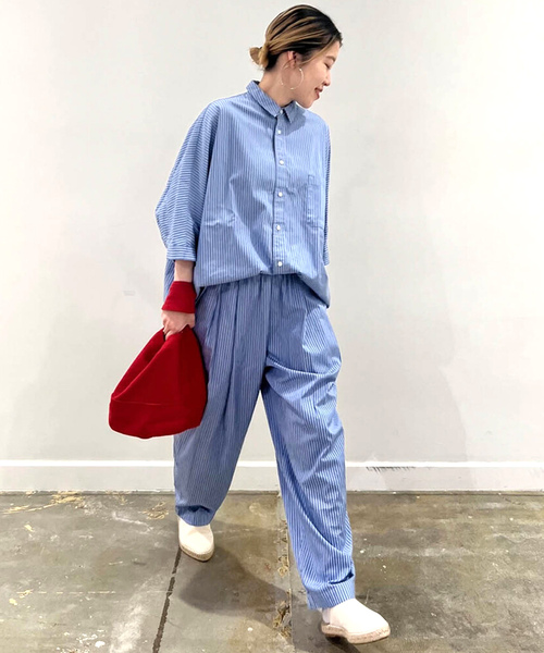 journal standard luxe チノクロス タックパンツ M チノ タックテーパーパンツ（チノパンツ）｜journal standard