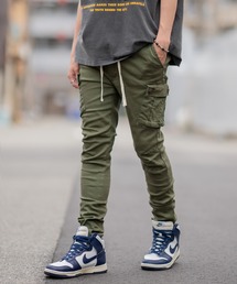SIDEWAY STANCE | 【SIDEWAY STANCE】スリム テーパード カーゴパンツ(カーゴパンツ)