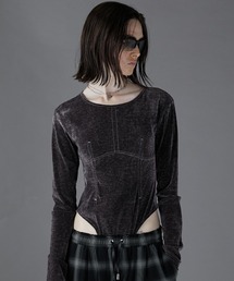 PRANK PROJECT | ベロアボディスーツ / Velour Bodysuit(Tシャツ/カットソー)