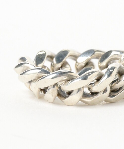 BILL WALL LEATHER(ビルウォールレザー)の「【EXCLUSIVE】R466 - Curb Chain Ring Large(リング・メンズ・その他・US-6h/US-7h/US-8h/US-9h)」の9枚目の写真