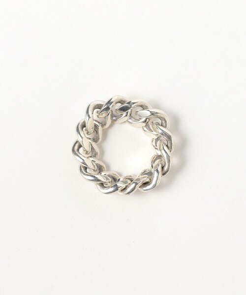 BILL WALL LEATHER(ビルウォールレザー)の「【EXCLUSIVE】R466 - Curb Chain Ring Large(リング・メンズ・その他・US-6h/US-7h/US-8h/US-9h)」の10枚目の写真