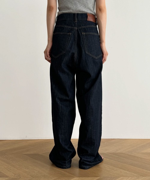 新品　CANAL JEAN choice_cnl チョイス　テーパードデニム　S キャナルジーン CANAL JEAN choice_cnl テーパードデニムパンツ