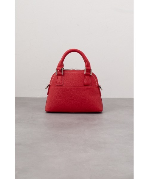 AZUL by moussy(アズールバイマウジー)の「ダブルジッパーミニバッグ(ショルダーバッグ・レディース・シルバー/グレー/レッド/ブラック/グリーン系その他2/アイボリー/ブルー・FREE)」の18枚目の写真