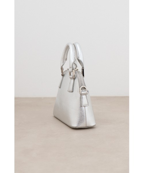 AZUL by moussy(アズールバイマウジー)の「ダブルジッパーミニバッグ(ショルダーバッグ・レディース・シルバー/グレー/レッド/ブラック/グリーン系その他2/アイボリー/ブルー・FREE)」の13枚目の写真