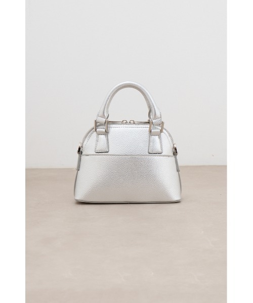 AZUL by moussy(アズールバイマウジー)の「ダブルジッパーミニバッグ(ショルダーバッグ・レディース・シルバー/グレー/レッド/ブラック/グリーン系その他2/アイボリー/ブルー・FREE)」の12枚目の写真