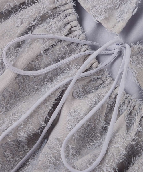 SAISON DE PAPILLON(セゾンドパピヨン)の「フラワーモチーフキャミトップス(キャミソール・レディース・グレー/ブラック・M/L)」の18枚目の写真