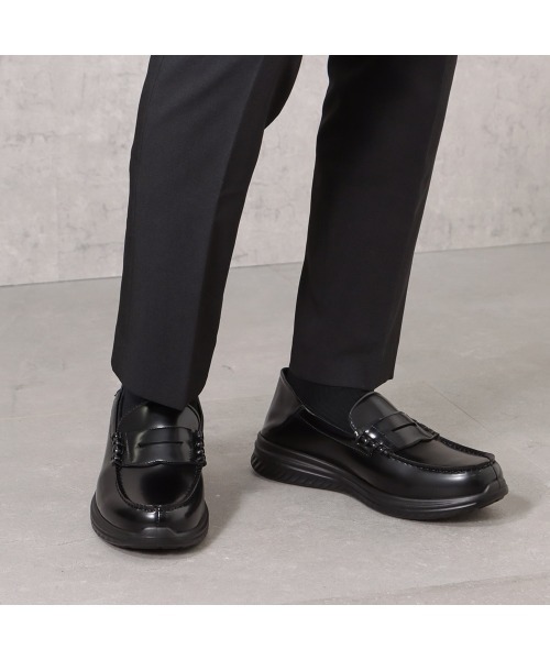 CEDAR CREST(セダークレスト )の「【CEDAR CREST】 ウォッシャブルコインローファー(ローファー・メンズ・ブラック・24.5cm/25.0cm/25.5cm)」の11枚目の写真