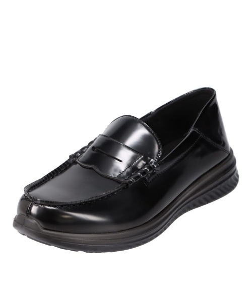 CEDAR CREST(セダークレスト )の「【CEDAR CREST】 ウォッシャブルコインローファー(ローファー・メンズ・ブラック・24.5cm/25.0cm/25.5cm)」の10枚目の写真