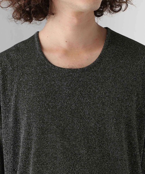 HARE（ハレ）の「ユルネックベーシックカットソーLS(HARE)（Tシャツ/カットソー・メンズ・ブラック/グレー系その他/ホワイト/グレー系その他2/グリーン・SMALL/MEDIUM）」の14枚目の写真