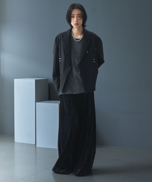 ユルネックベーシックカットソーLS(HARE)（Tシャツ/カットソー
