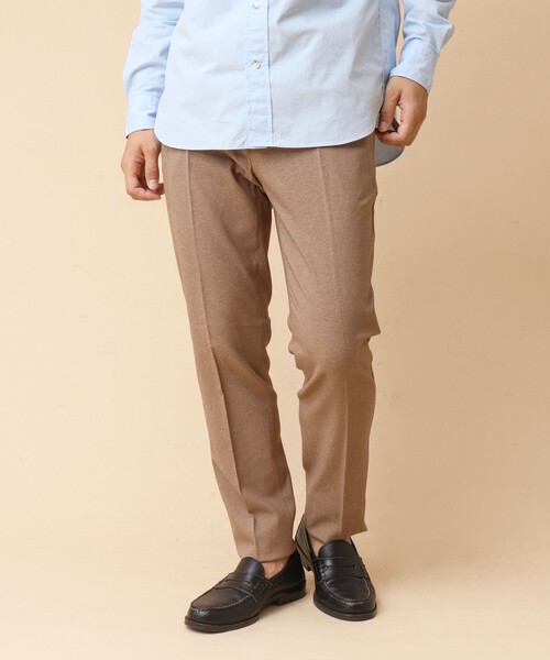 NOLLEY’S（ノーリーズ）の「《ビジカジ対応/吸水速乾》SMART TECH ストレッチスリムフィットパンツ（その他パンツ・メンズ・ベージュ/ネイビー/グレー・M/L/XL/S）」の2枚目の写真