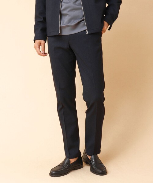 NOLLEY’S（ノーリーズ）の「《ビジカジ対応/吸水速乾》SMART TECH ストレッチスリムフィットパンツ（その他パンツ・メンズ・ベージュ/ネイビー/グレー・M/L/XL/S）」の3枚目の写真