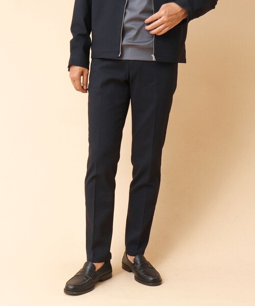 NOLLEY’S（ノーリーズ）の「《ビジカジ対応/吸水速乾》SMART TECH ストレッチスリムフィットパンツ（その他パンツ・メンズ・ベージュ/ネイビー/グレー・M/L/XL/S）」の4枚目の写真