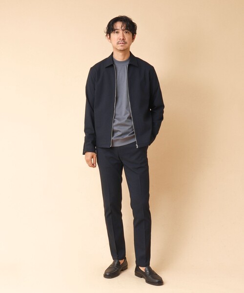 NOLLEY’S（ノーリーズ）の「《ビジカジ対応/吸水速乾》SMART TECH ストレッチスリムフィットパンツ（その他パンツ・メンズ・ベージュ/ネイビー/グレー・M/L/XL/S）」の14枚目の写真