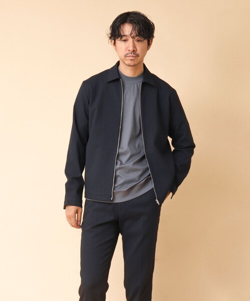 NOLLEY’S（ノーリーズ）の「《ビジカジ対応/吸水速乾》SMART TECH ストレッチスリムフィットパンツ（その他パンツ・メンズ・ベージュ/ネイビー/グレー・M/L/XL/S）」の15枚目の写真