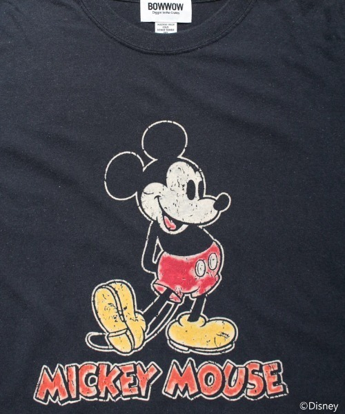 BOW WOW（バウワウ）の「MICKEY MOUSE LS（Tシャツ/カットソー）」 - WEAR