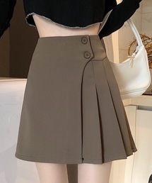 roomy（ルーミー）の「ラッププリーツスカート（インナー付）（スカート）」