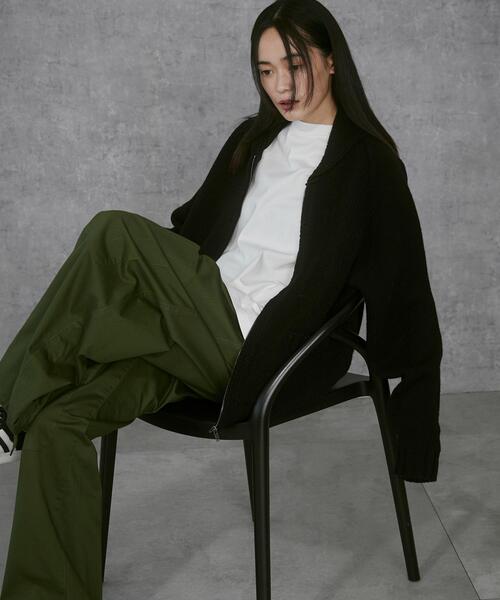 THE STANDARD（ザスタンダード）の「THE STANDARD/カウチンニットカーディガン（カーディガン/ボレロ・メンズ・ブラック/オレンジ・MEDIUM/LARGE）」の13枚目の写真