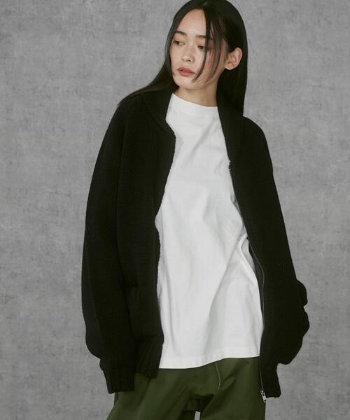 THE STANDARD（ザスタンダード）の「THE STANDARD/カウチンニットカーディガン（カーディガン/ボレロ・メンズ・ブラック/オレンジ・MEDIUM/LARGE）」の14枚目の写真