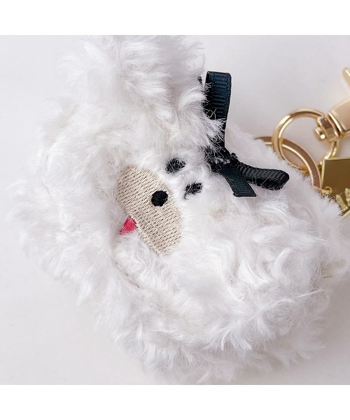 FLAPPER（フラッパー）の「おしゃれな犬AirPodsProケース（ヘッドフォン/イヤホン・レディース・ダークブラウン/グレー/アイボリー・FREE）」の12枚目の写真