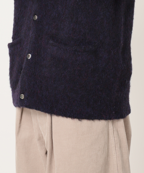JOURNAL STANDARD J.S HOMESTEAD(ジャーナルスタンダードホームステッド)の「J.S.Homestead / Stead ALPACA/W MIX HEATHER C/D(カーディガン/ボレロ・メンズ・コバルトブルー/ブラック系その他/レッド・LARGE/MEDIUM)」の17枚目の写真