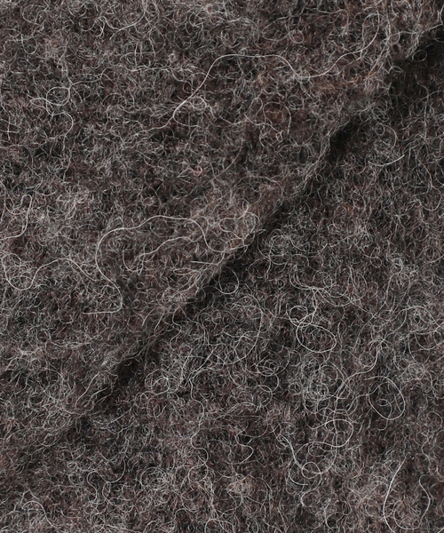 JOURNAL STANDARD J.S HOMESTEAD(ジャーナルスタンダードホームステッド)の「J.S.Homestead / Stead ALPACA/W MIX HEATHER C/D(カーディガン/ボレロ・メンズ・コバルトブルー/ブラック系その他/レッド・LARGE/MEDIUM)」の9枚目の写真