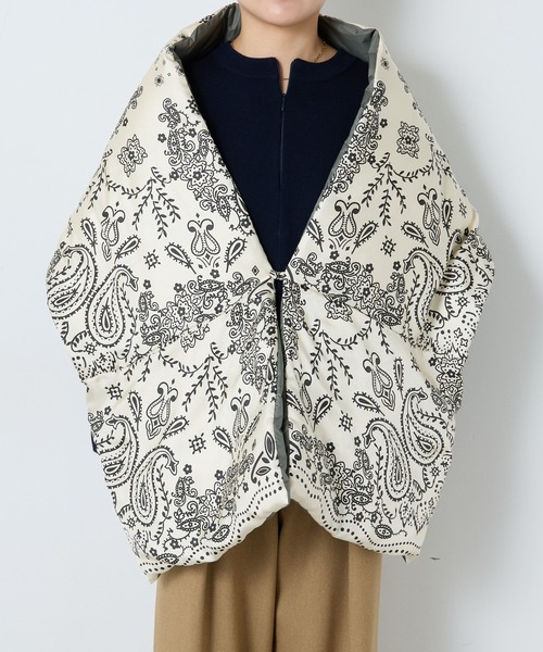 新品　manipuri マニプリ　トライアングルダウンマフラー manipuri（マニプリ）の「＜manipuri (マニプリ
