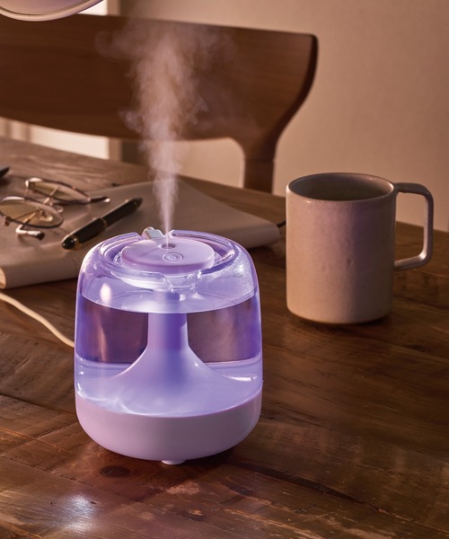 Toffy（トフィー）の「パーソナル LED加湿器 コロトロン（生活家電・レディース・クリーム/ライトパープル/ライトグリーン・FREE）」の3枚目の写真