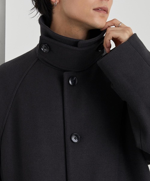 現在ZOZO定価12000円★オーバーサイズドントルコート ★希少のMサイズ Jungle Storm（ジャングルストーム） モッズコート コート メンズ