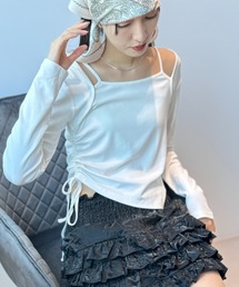 【レイヤード】ドロスト ロングスリーブTシャツ