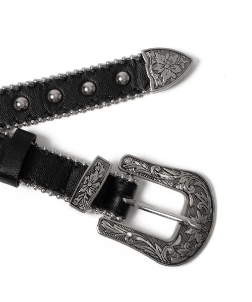 WEGO（ウィゴー）の「WEGO/ウエスタンバックルスタッズ付ベルト（ベルト・レディース・その他1/その他2・FREE）」の7枚目の写真