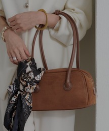 Omekashi | フェイクスウェードボストンバッグ(トートバッグ)