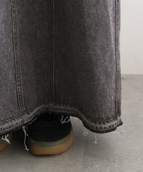 RAGEBLUE（レイジブルー）の「2WAYデニムジャンスカ/デニムスカート（デニムスカート・レディース・ブルー/ブラック・FREE）」の17枚目の写真
