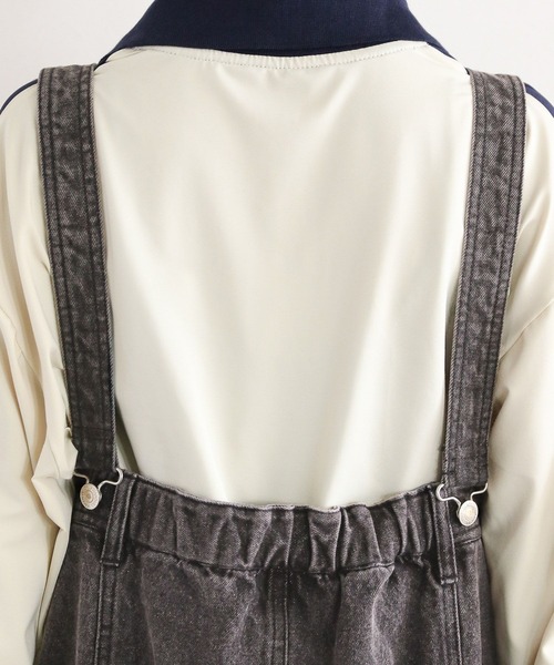 RAGEBLUE（レイジブルー）の「2WAYデニムジャンスカ/デニムスカート（デニムスカート・レディース・ブルー/ブラック・FREE）」の13枚目の写真