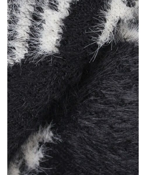 【セール】フェザーロゴジャガードニットトップス（ニット/セーター）｜EVRIS（エヴリス）