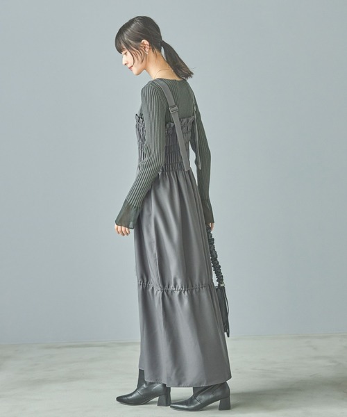 セール】シャーリングワンピース / 149912（ワンピース）｜LAKOLE