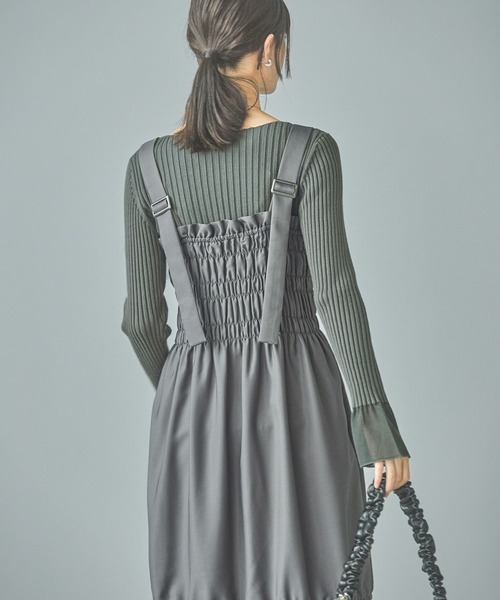 セール】シャーリングワンピース / 149912（ワンピース）｜LAKOLE