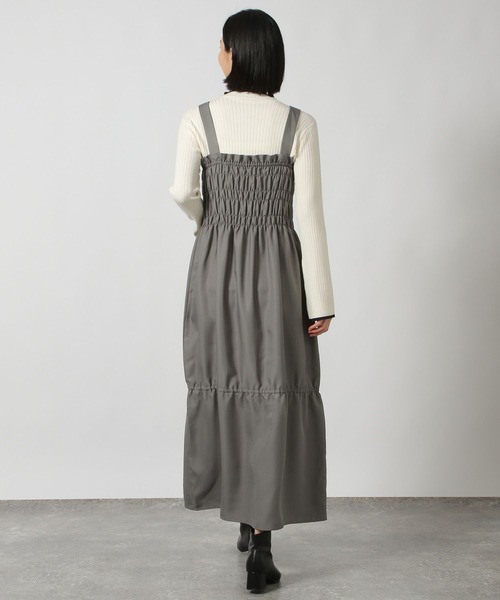 セール】シャーリングワンピース / 149912（ワンピース）｜LAKOLE