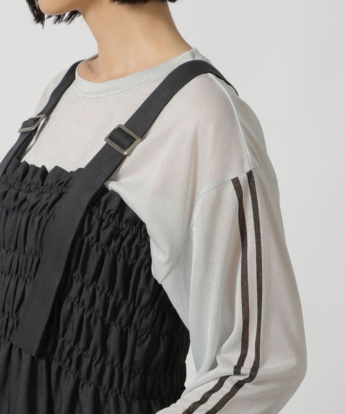 LAKOLE(ラコレ)の「シャーリングワンピース / 149912(ワンピース・レディース・グレー/ブラウン/ブラック・FREE)」の14枚目の写真