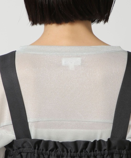 LAKOLE(ラコレ)の「シャーリングワンピース / 149912(ワンピース・レディース・グレー/ブラウン/ブラック・FREE)」の16枚目の写真